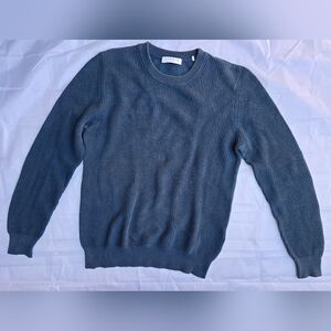 Sandro Men's Blue Sweater knit - soft - Sz M